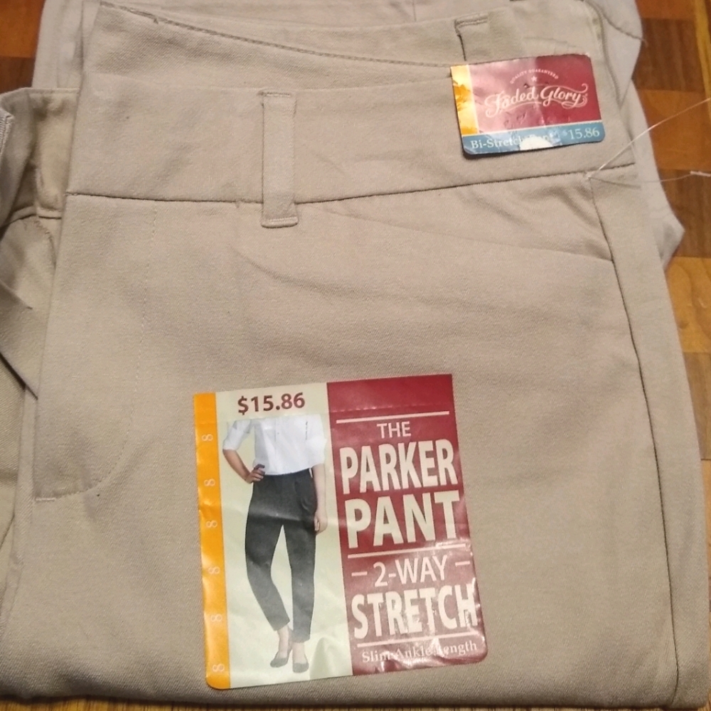 Faded Glory Parker Pant size 8